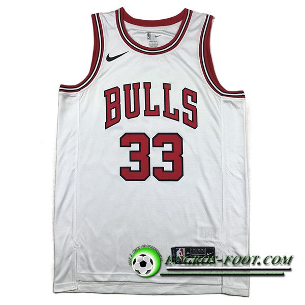 Maillot Chicago Bulls (PIPPEN #33) 2023/24 Blanc -04