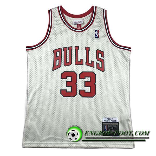 Maillot Chicago Bulls (PIPPEN #33) 2023/24 Blanc -03