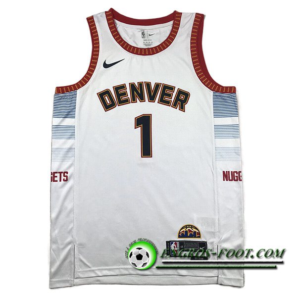 Maillot Denver Nuggets (PORTER JR. #1) 2023/24 Blanc