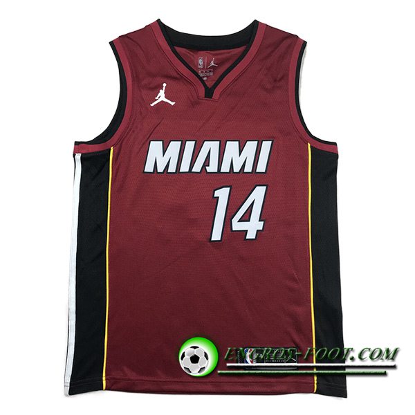 Maillot Miami Heat (HERRO #14) 2023/24 Rouge -03