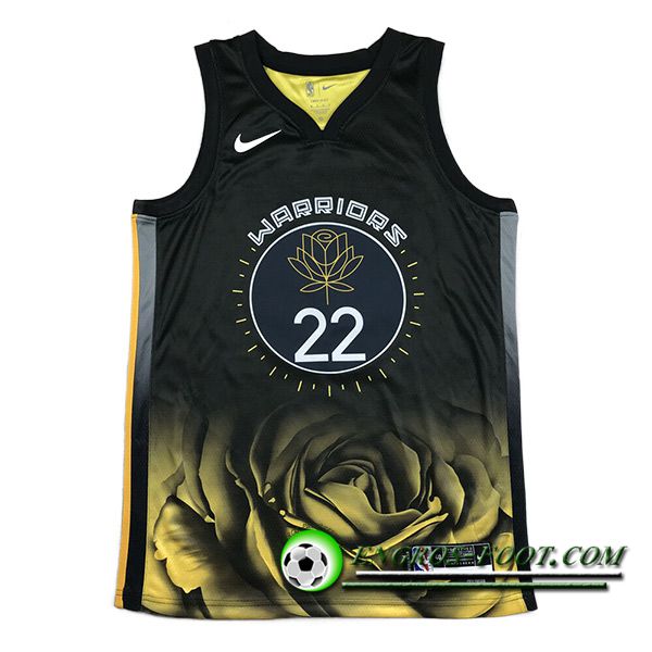 Maillot Golden State Warriors (WIGGINS #22) 2023/24 Noir