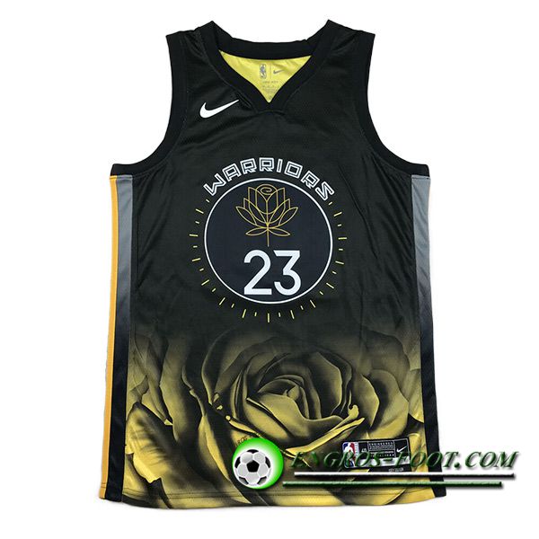 Maillot Golden State Warriors (GREEN #23) 2023/24 Noir