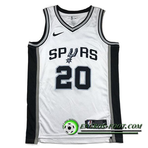 Maillot San Antonio Spurs (GINOBILI #50) 2023/24 Blanc