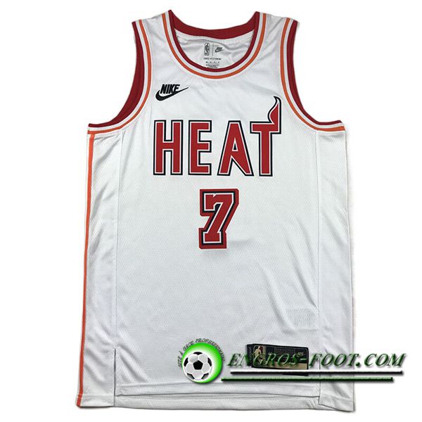 Maillot Miami Heat (LOWRY #7) 2023/24 Blanc -02