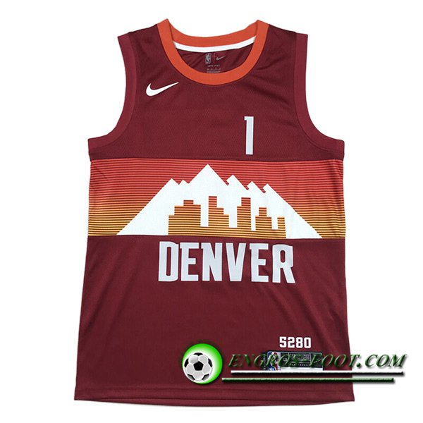 Maillot Denver Nuggets (PORTER JR. #1) 2023/24 Rouge