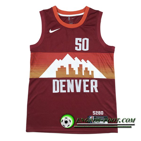 Maillot Denver Nuggets (GOROON #50) 2023/24 Rouge