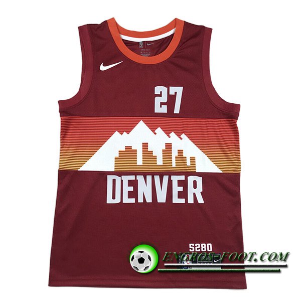 Maillot Denver Nuggets (MURRAY #27) 2023/24 Rouge