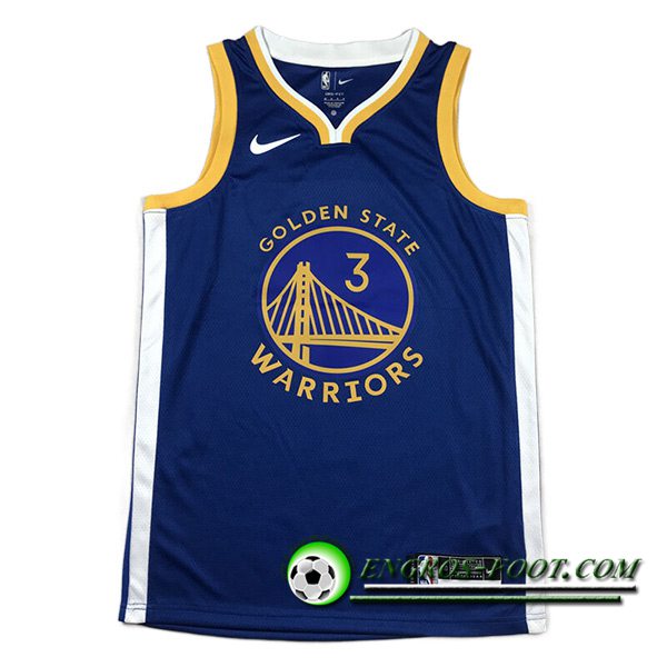 Maillot Golden State Warriors (PAUL #3) 2023/24 Bleu