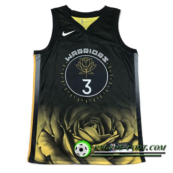 Maillot Golden State Warriors (PAUL #3) 2023/24 Noir