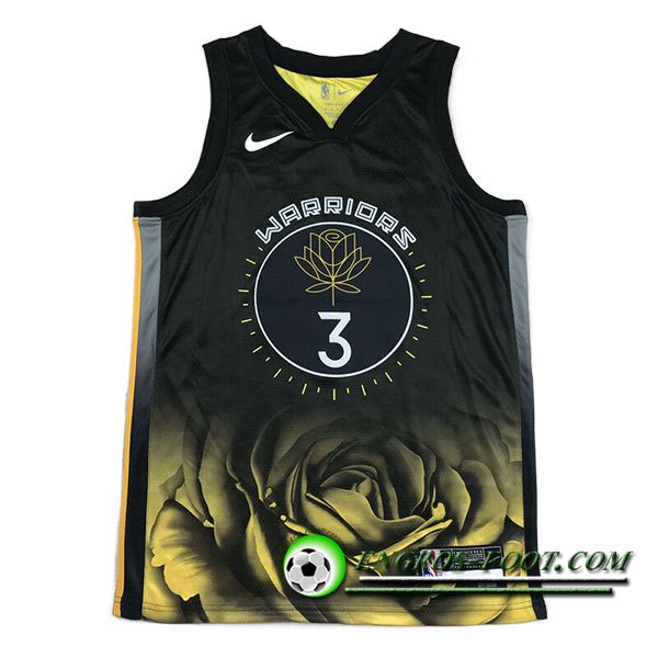 Maillot Golden State Warriors (POOLE #3) 2023/24 Noir