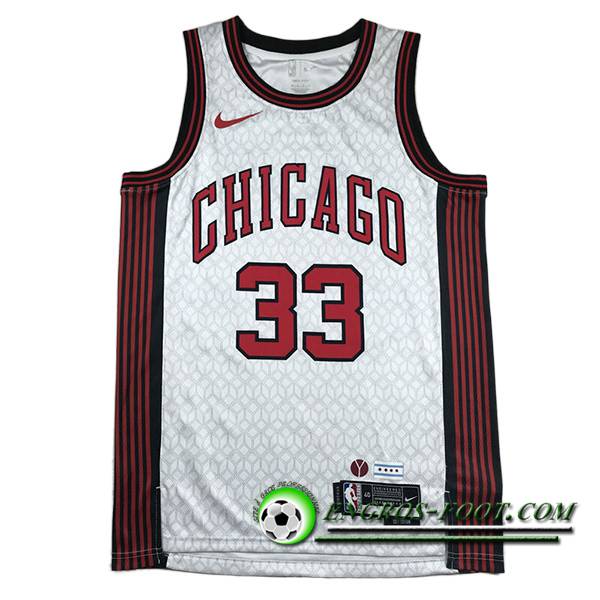 Maillot Chicago Bulls (PIPPEN #33) 2023/24 Blanc -02