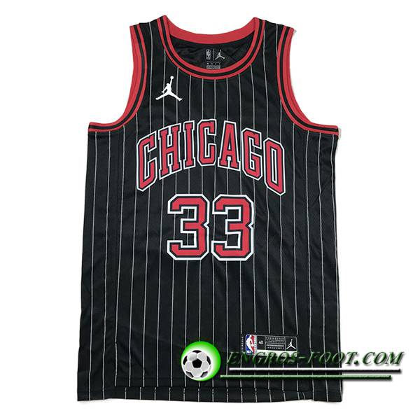 Maillot Chicago Bulls (PIPPEN #33) 2023/24 Noir -02