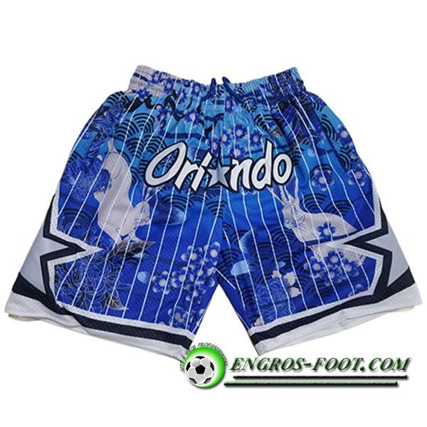 Shorts NBA Orlando Magic 2023/24 Bleu/Blanc