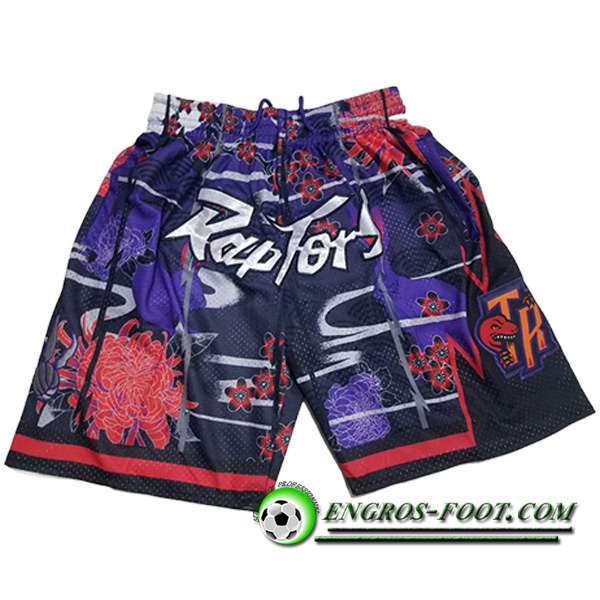 Shorts NBA Toronto Raptors 2023/24 Pourpre