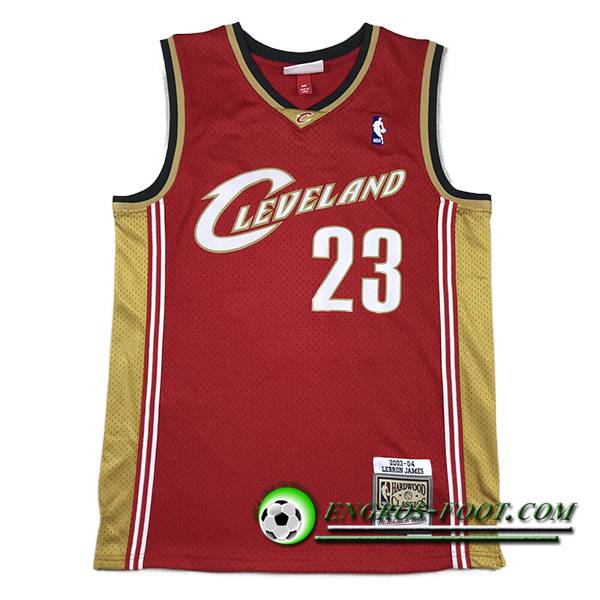 Maillot Cleveland Cavaliers (JAMES #23) 2023/24 Rouge