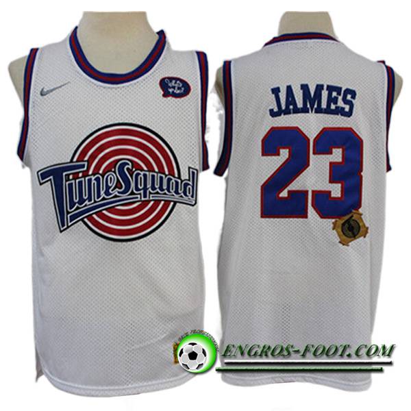 Maillot Los Angeles Lakers (JAMES #23) 2023/24 Blanc -02