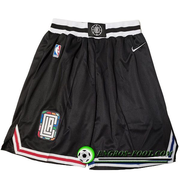 Shorts NBA Los Angeles Clippers 2023/24 Noir