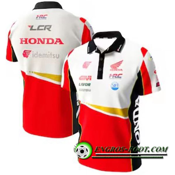 Polo F1 Honda Team Blanc/Rouge 2023