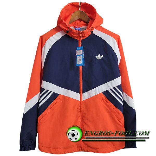 Coupe-Vent Adidas Orange 2023/2024