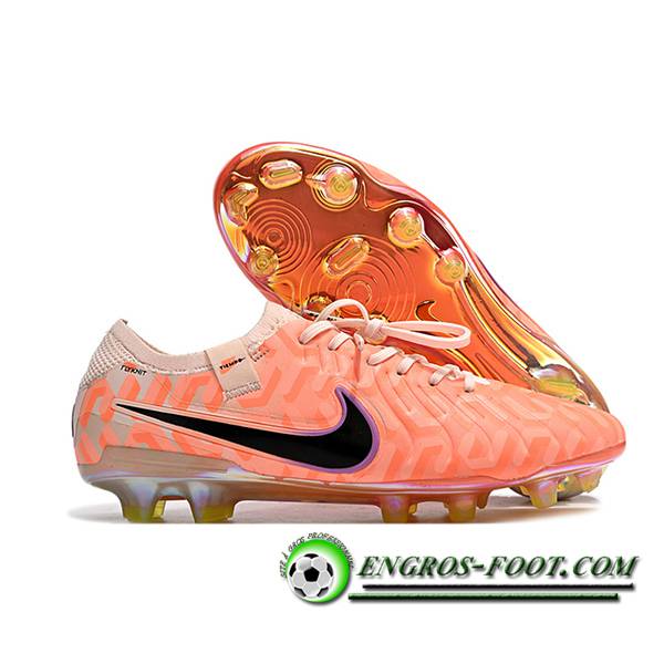 Nike Chaussures de Foot Tiempo Legend X Elite FG Orange