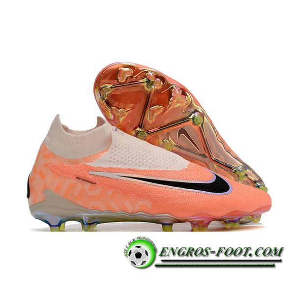 Nike Chaussures de Foot Phantom GX Elite FG NU Orange -02