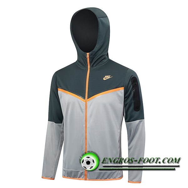 Veste A Capuche Nike Gris Clair 2023/2024 -02