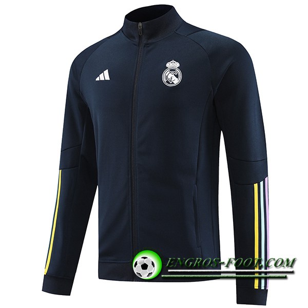 Veste Foot Real Madrid Bleu Marine 2023/2024