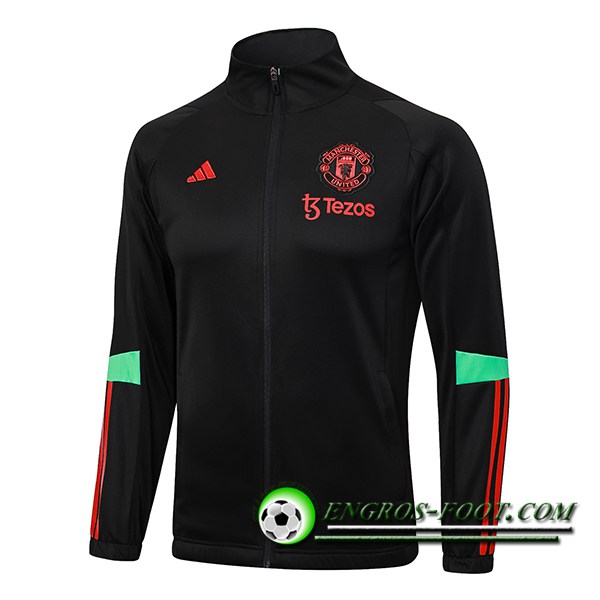 Veste Foot Manchester United Noir 2023/2024