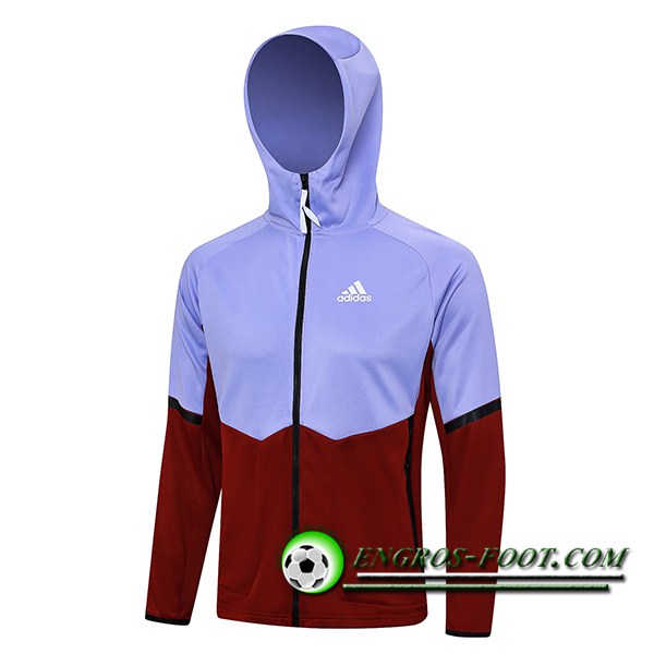 Veste A Capuche Adidas Pourpre/Rouge 2023/2024