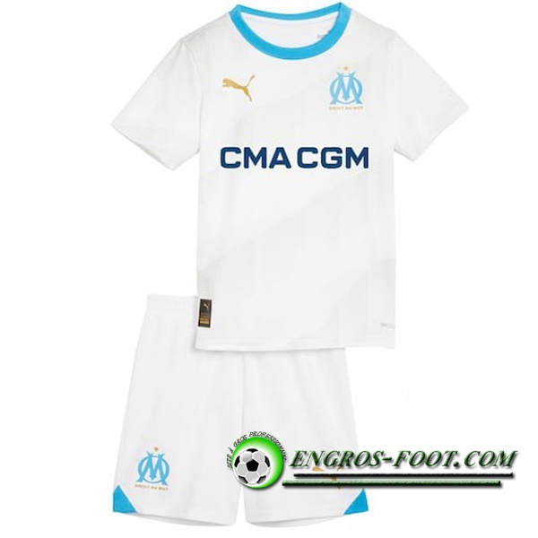 Maillot de Foot Marseille Enfant Domicile 2023/2024