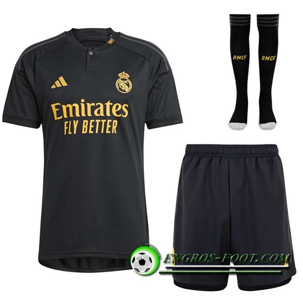 Ensemble Maillot Real Madrid Third (Short + Chaussettes) 2023/2024