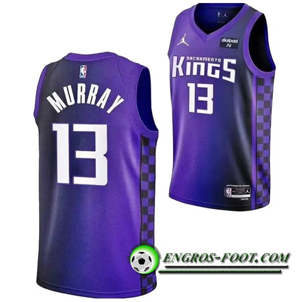 Maillot Sacramento Kings (MURRAY #13) 2023/24 Pourpre -02