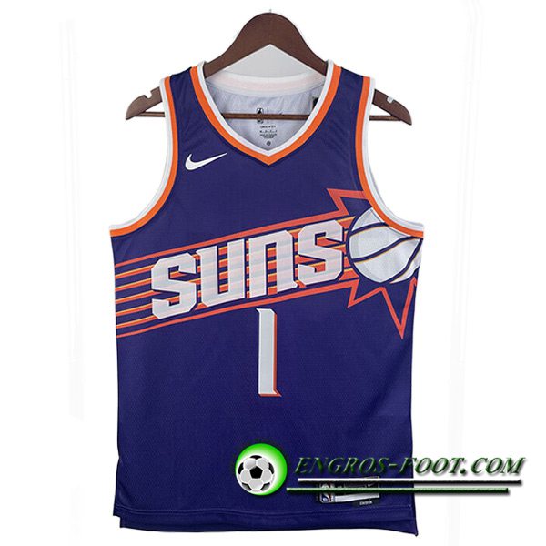 Maillot Phoenix Suns (BOOKER #1) 2023/24 Pourpre