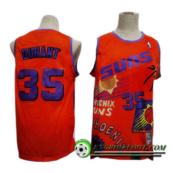 Maillot Phoenix Suns (DURANT #35) 2023/24 Rouge -02