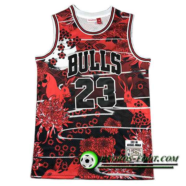 Maillot Chicago Bulls (JORDAN #23) 2023/24 Blanc