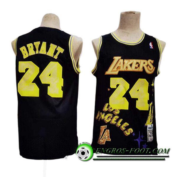 Maillot Los Angeles Lakers (BRYANT #24) 2023/24 Noir