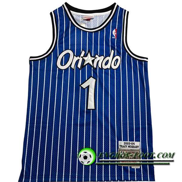 Maillot Orlando Magic (McGRADY #1) 2023/24 Bleu