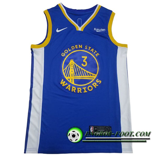 Maillot Golden State Warriors (PAUL #3) 2023/24 Bleu -02