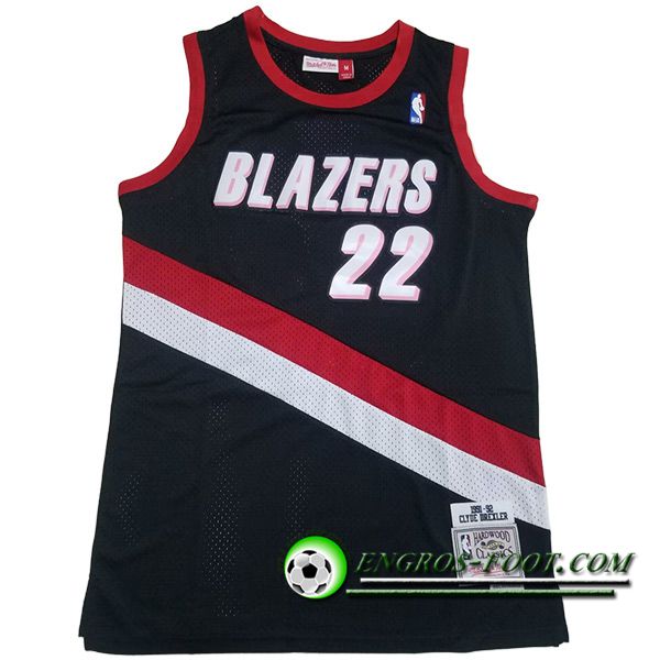 Maillot Portland Trail Blazers (DREXLER #22) 2023/24 Noir