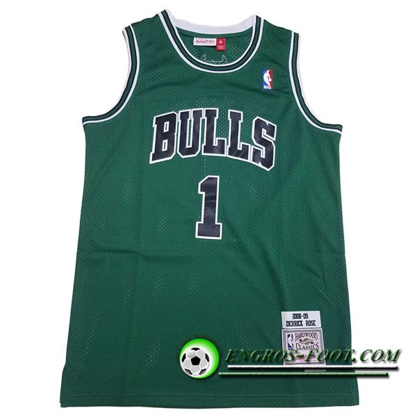 Maillot Chicago Bulls (ROSE #1) 2023/24 Vert