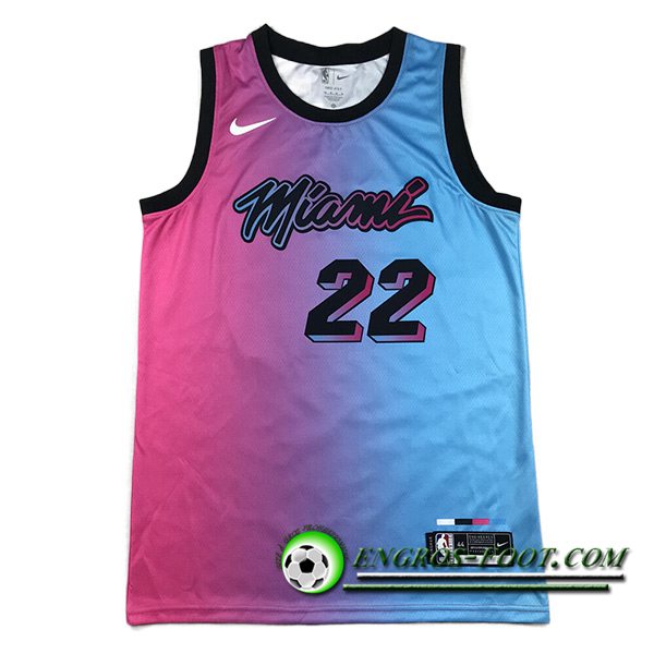 Maillot Miami Heat (BUTLER #22) 2023/24 Bleu/Pourpre