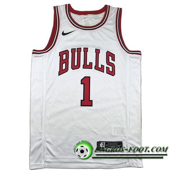 Maillot Chicago Bulls (ROSE #1) 2023/24 Blanc