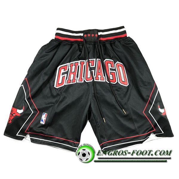 Shorts NBA Chicago Bulls 2023/24 Noir