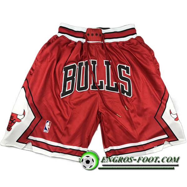 Shorts NBA Chicago Bulls 2023/24 Rouge