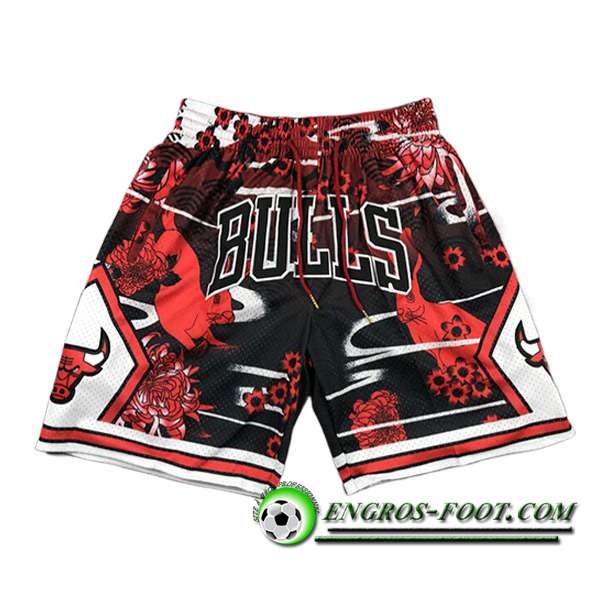 Shorts NBA Chicago Bulls 2023/24 Rouge