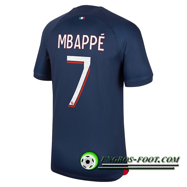 Maillot de Foot PSG (MBAPPÉ #7) 2023/2024 Domicile