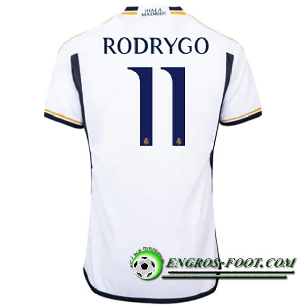 Maillot de Foot Real Madrid (RODRYGO #11) 2023/2024 Domicile