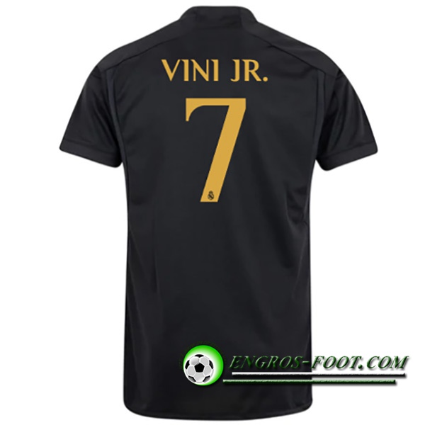 Maillot de Foot Real Madrid (VINI JR. #7) 2023/2024 Third