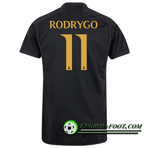 Maillot de Foot Real Madrid (RODRYGO #11) 2023/2024 Third