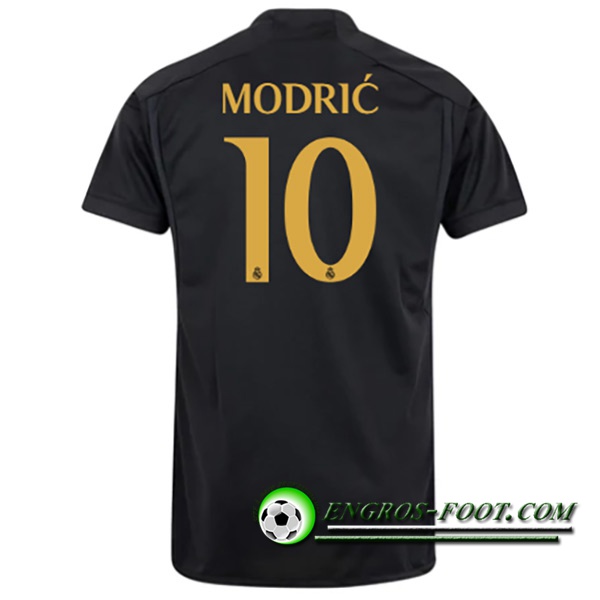 Maillot de Foot Real Madrid (MODRIC #10) 2023/2024 Third